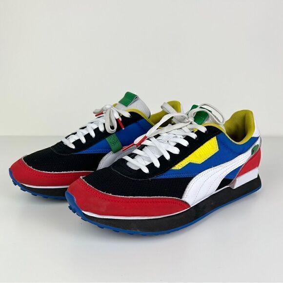Puma Future Rider Colorize Multicolor Shoes 381449-01 - Picture 1 of 9